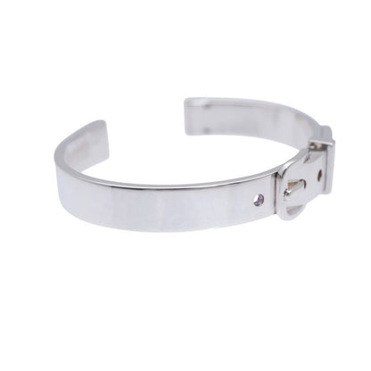 Hermes Bucher Serie Bangle 925 Silver Bracelet Silver 1059hermes