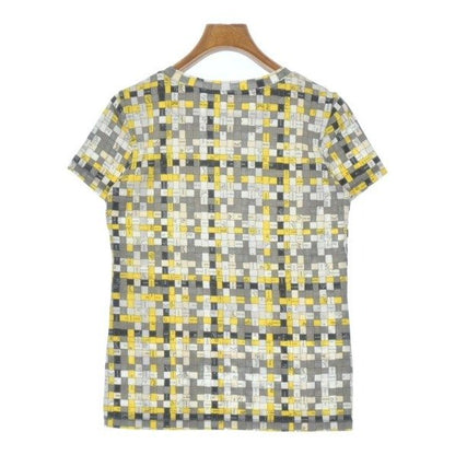 Hermes T-Shirt Cotton White Gray Yellow — view 2