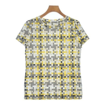 Hermes T-Shirt Cotton White Gray Yellow