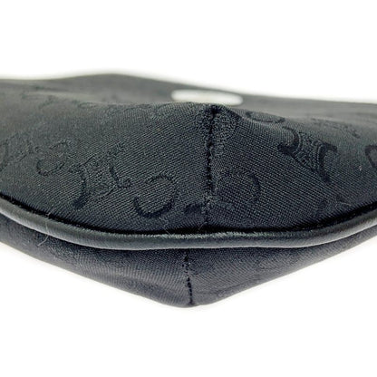Celine Nylon Macadam Pouch Black 406449 Pouch