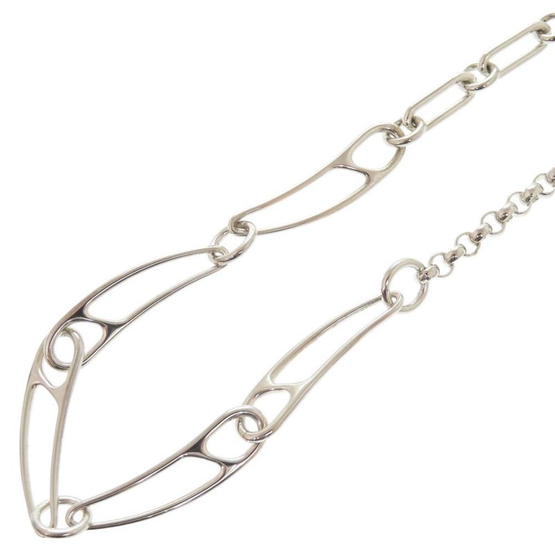 Hermes Chaine D'ancre Punk ST Silver 925 Necklace 1529 Hermes