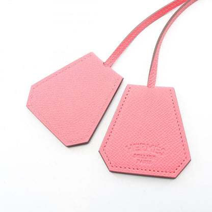 Hermes Capucines Hat Clip Rose Azalea Leather — view 3