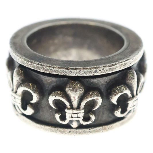 Chrome Hearts Ring Spinner BS Fluer Silver