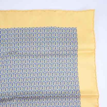 Hermes Carré 42 Chain Silk Beige Women's Scarf