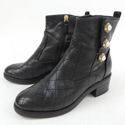 Chanel Boots Lambskin Black — view 3