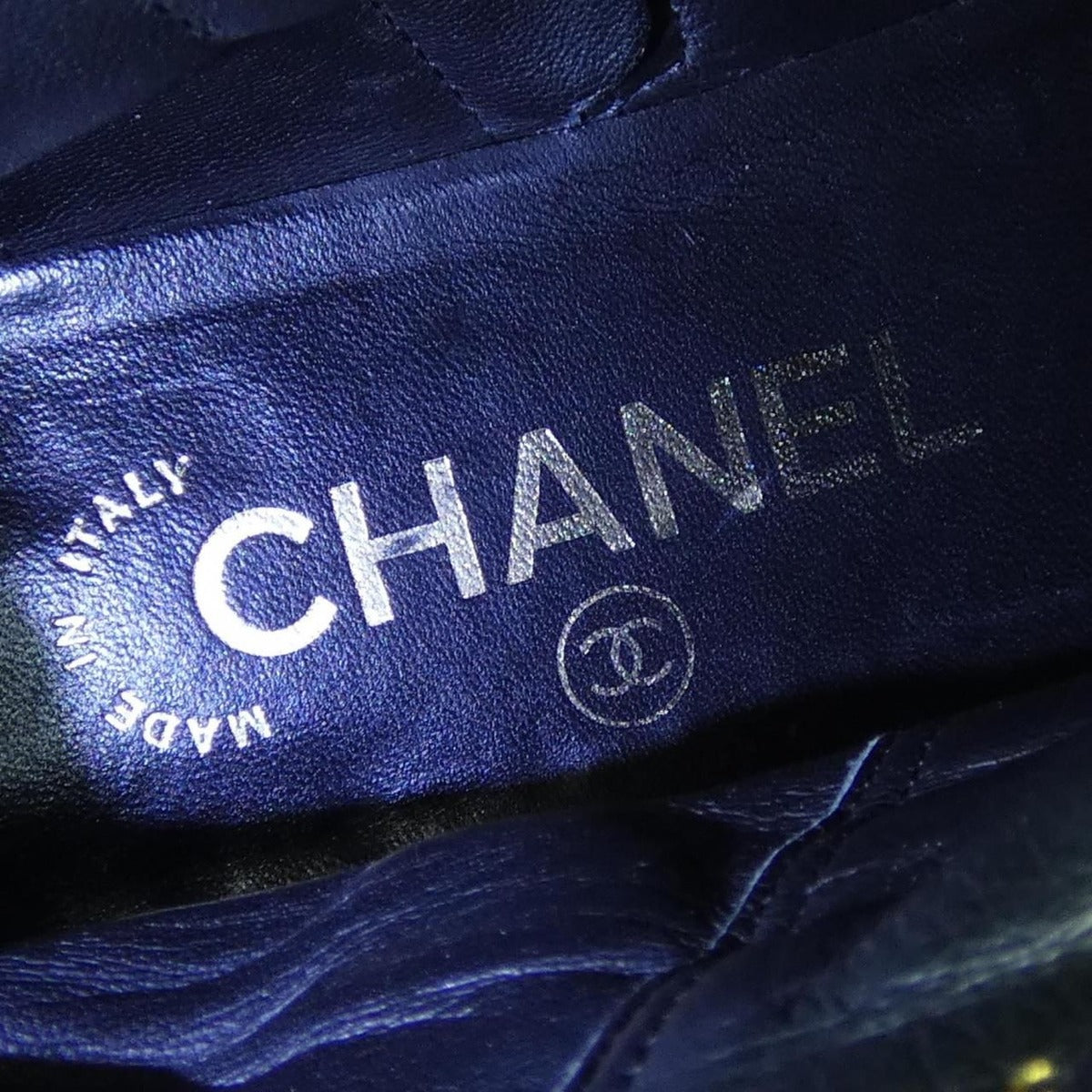 Chanel Boots Lambskin Black — view 6