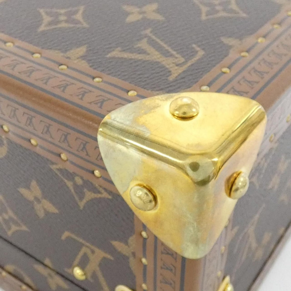 Louis Vuitton Monogram Coffret Tresor Case Jacket Brown Marron — view 3