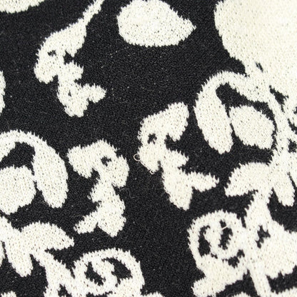 Chanel Top CC Logo Button Cotton Hat — view 7