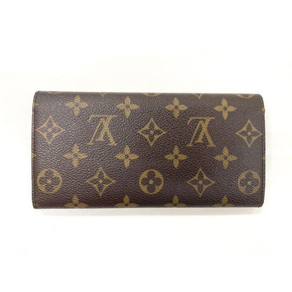 Louis Vuitton Monogram Portefeuille Emilie Zipper Long Wallet Brown — view 2