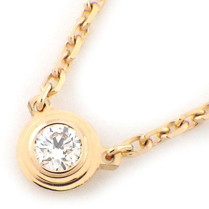 Cartier Necklace Dame le XS Diamant Leger 1 Point Diamond 18K