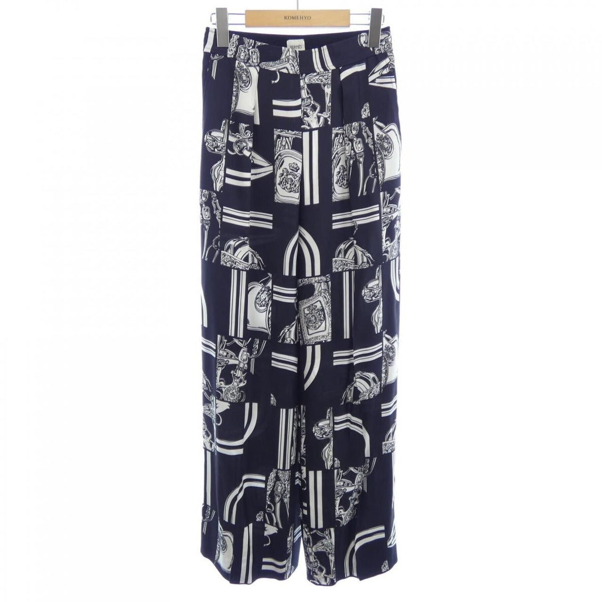 Hermes En Desordre Finesse 4 E0441 dq Twill Lane Pants