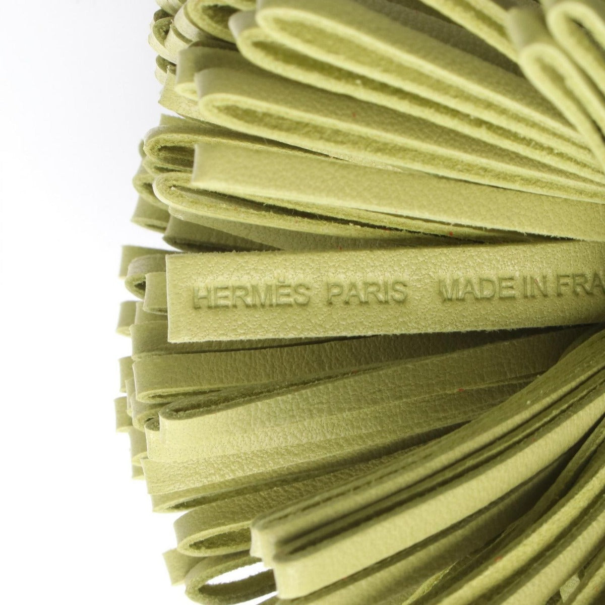 Hermes Charm Carmen Kiwi Leather Green — view 3