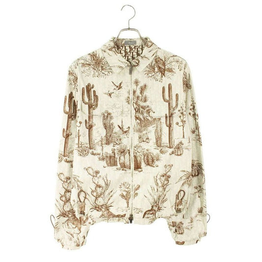 Christian Dior 213 C522 C5531 Cactus Jack Nylon Zip Up Blouson Jacket Men 46
