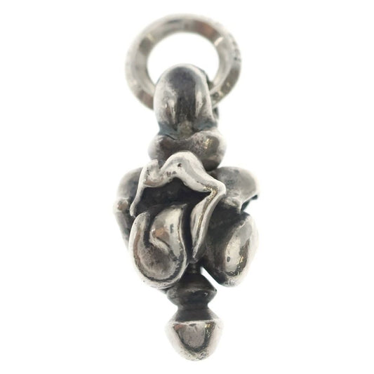 Chrome Hearts LT Swivel Lip and Tongue Charm Silver Necklace Top