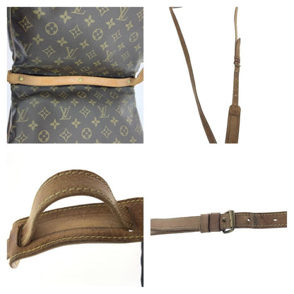 Louis Vuitton Monogram Saumur Shoulder Bag M42256 Brown
