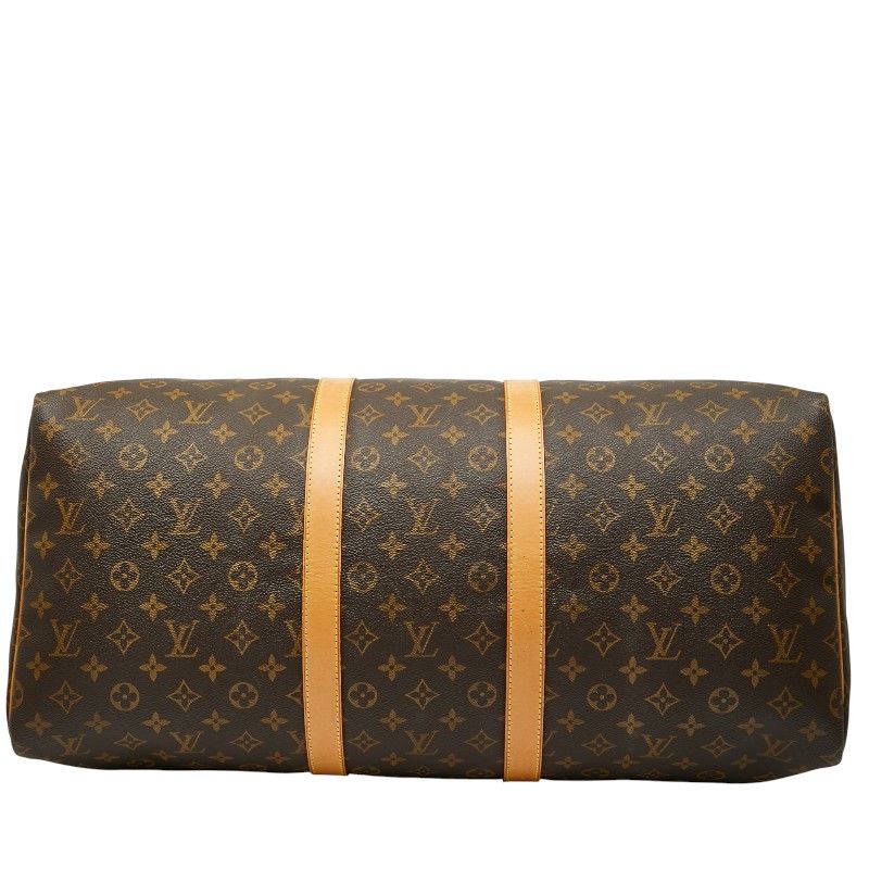 Louis Vuitton Monogram Keepall 55 Boston Bag Travel Bag Travel Bag M41424 Brown