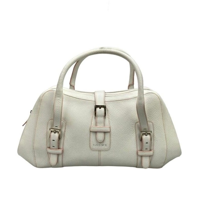 Loewe Tote Leather Totes White