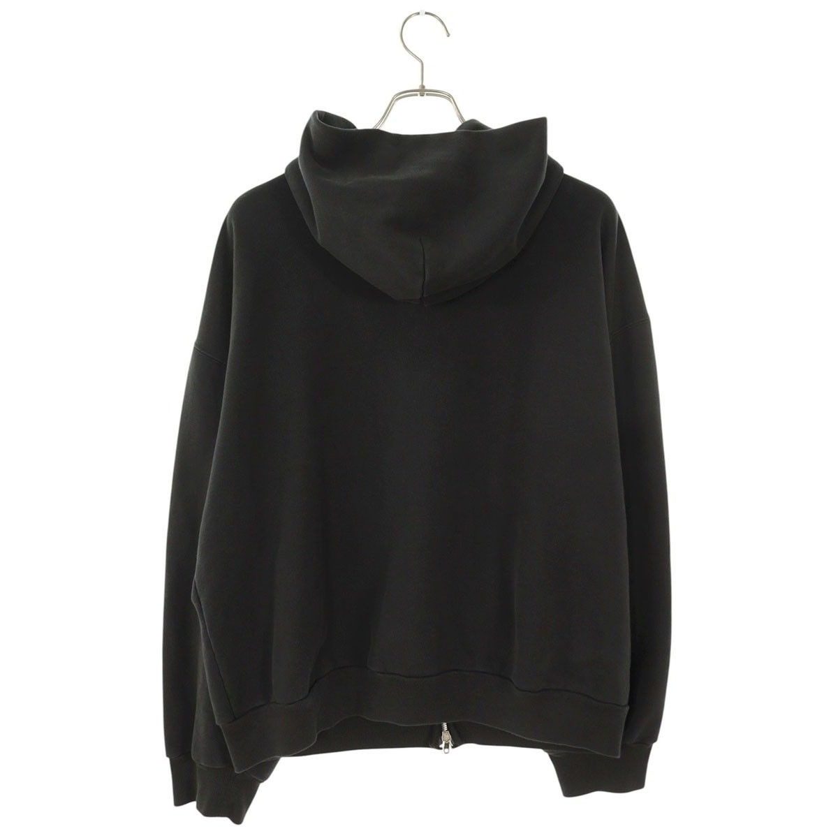 Balenciaga Double Name Embroidery Zip Up Hoodie — view 2