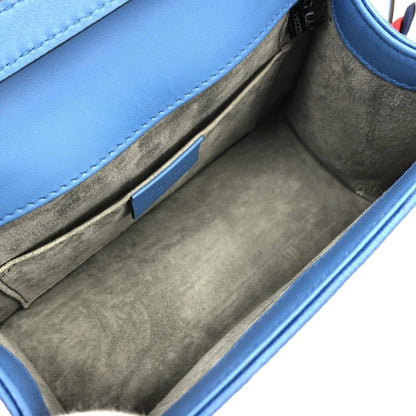 Gucci Sylvie Bag Handbag Blue — view 10
