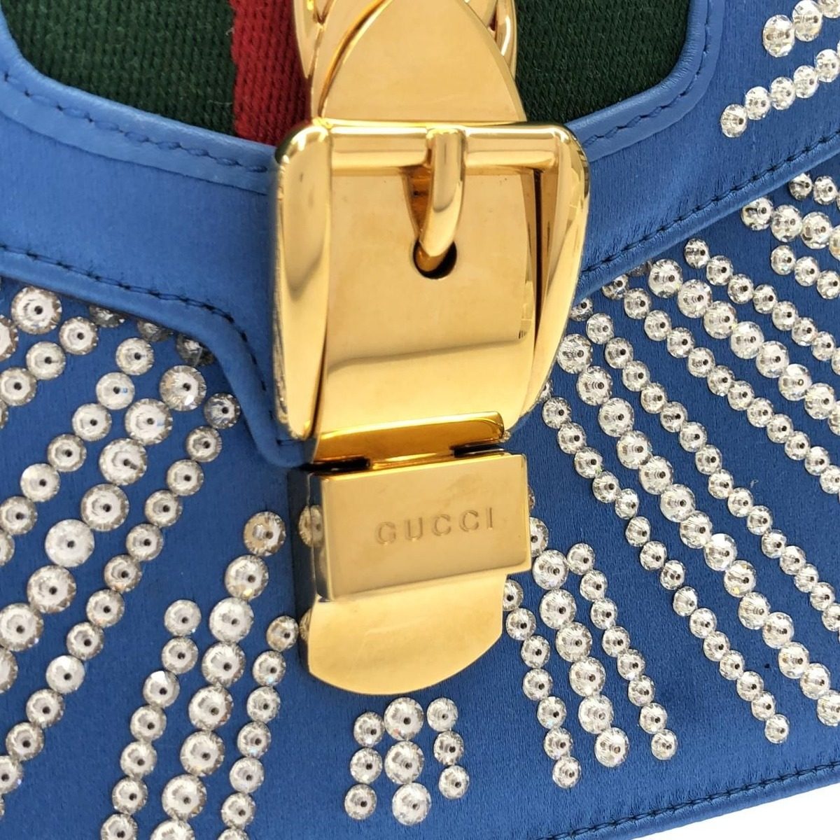 Gucci Sylvie Bag Handbag Blue — view 5