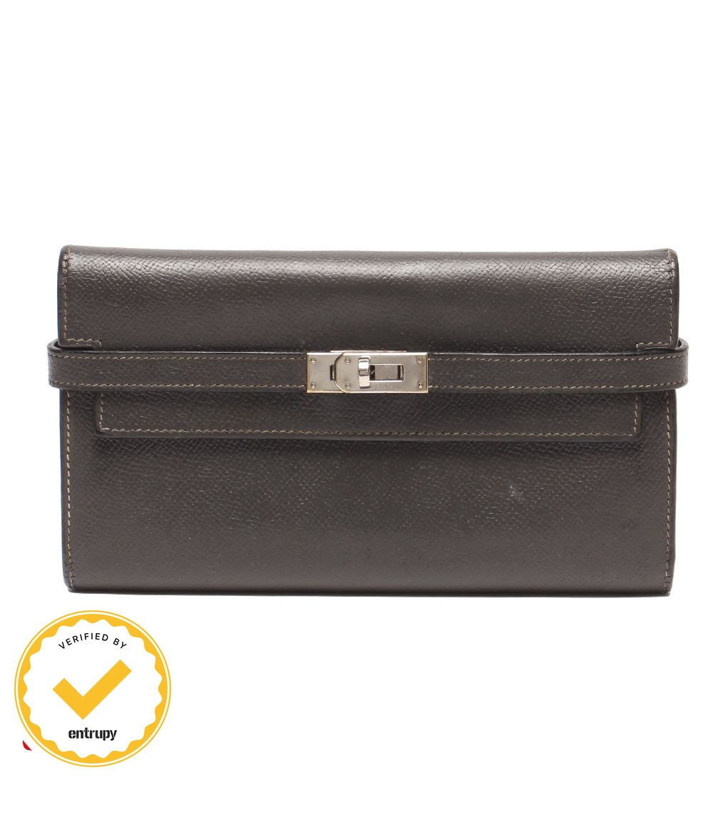 Hermes Wallet Silver Kelly