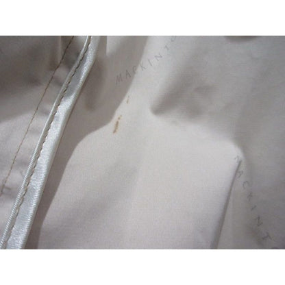 Loro Piana Mackintosh Stainless Steel Coat Spring Orange 38 — view 6