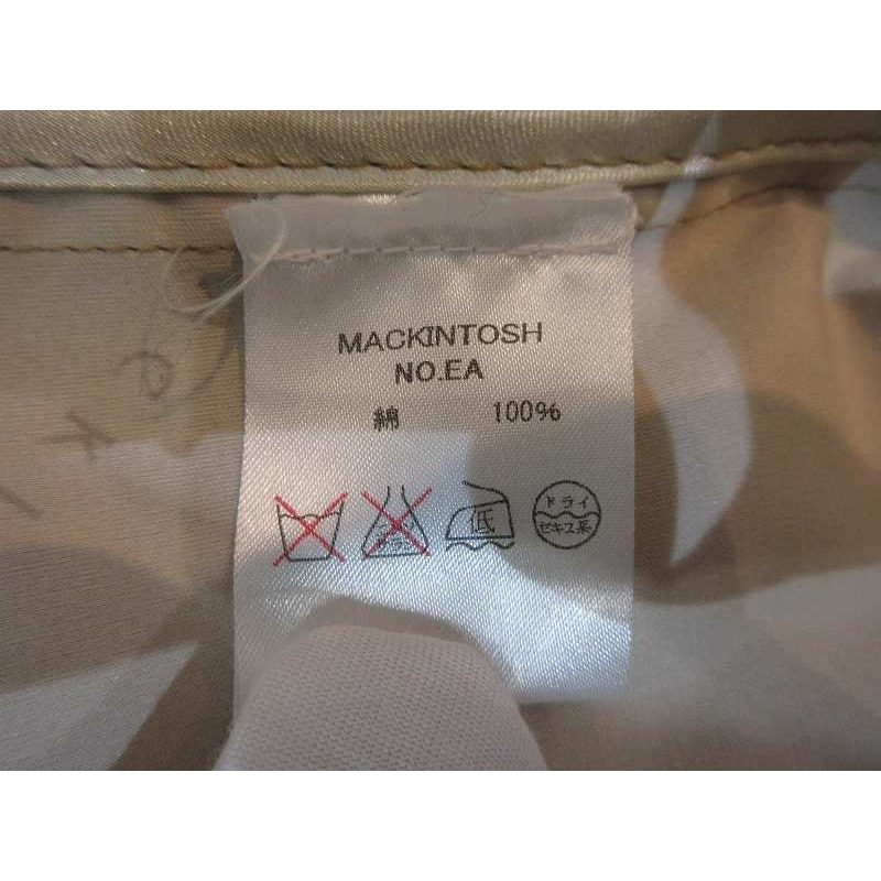 Loro Piana Mackintosh Stainless Steel Coat Spring Orange 38 — view 7