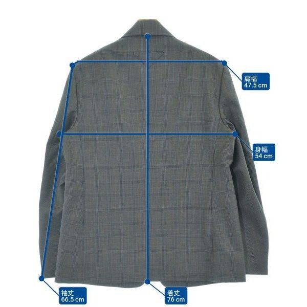 Prada Tailored Jacket Blue — view 7