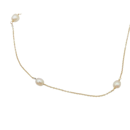 Tiffany & Co Pearl by the Yard Yellow Gold 18k Necklace