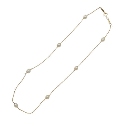 Tiffany & Co Pearl by the Yard Yellow Gold 18k Necklace — view 2