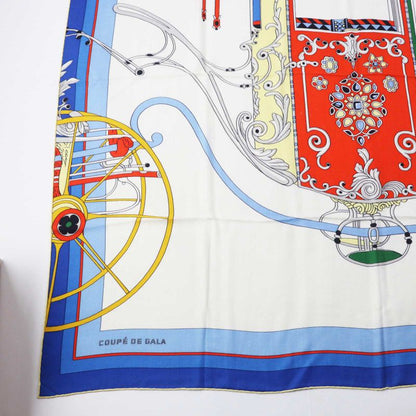 Hermes Carré 140 Coupe De Gala Cashmere Silk Scarf Multi With Box Made In