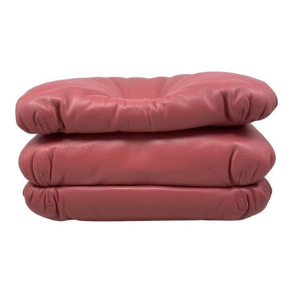 Loewe Shoulder Bag Puffergoya Bag Ap40p41x01 Lambskin Anagram Plum Rose Pink