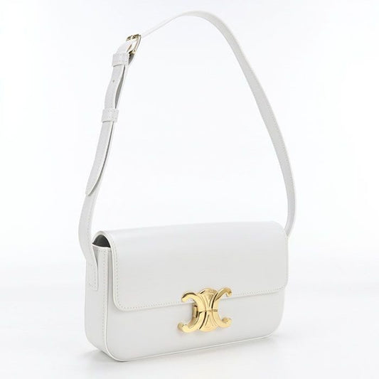 Celine Triomphe Shoulder Bag Leather