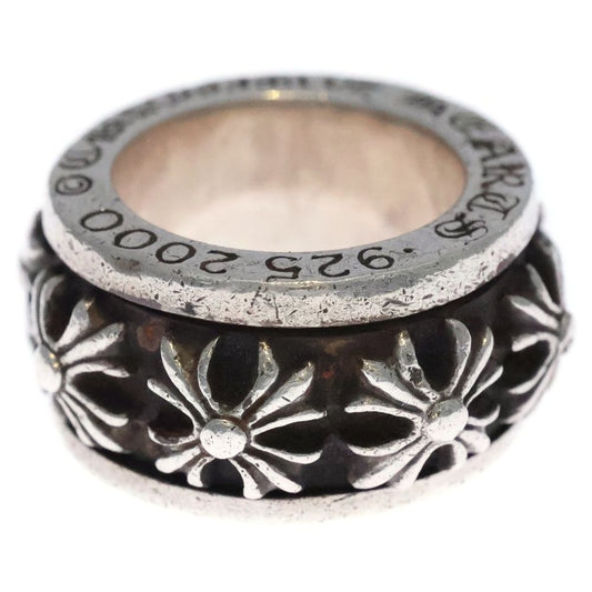 Chrome Hearts Ring Spinner CH Silver