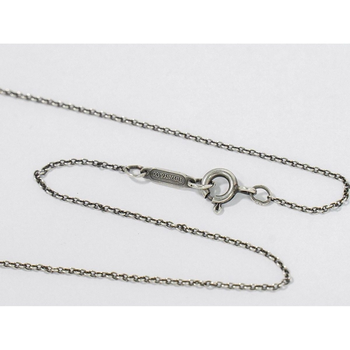 Tiffany & Co Teddy Bear Motif 925 Necklace Pendant Silver — view 3