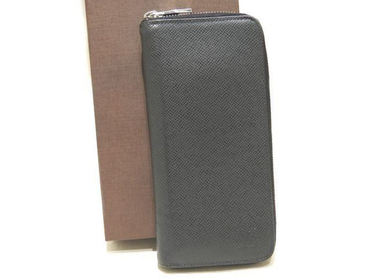 4 Louis Vuitton Taiga Zippy Vertical Long Wallet M30503 Men's Round Zipper
