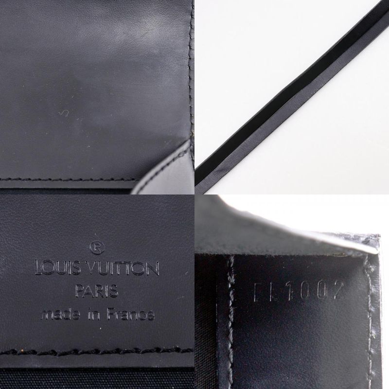 Louis Vuitton Dinard M52022 Epi Leather Noir Black Fl1002 Ladies Shoulder Bag