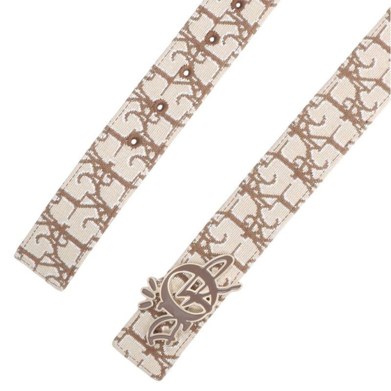 Dior Cactus JACK DIOR Logo Buckle Belt Men's