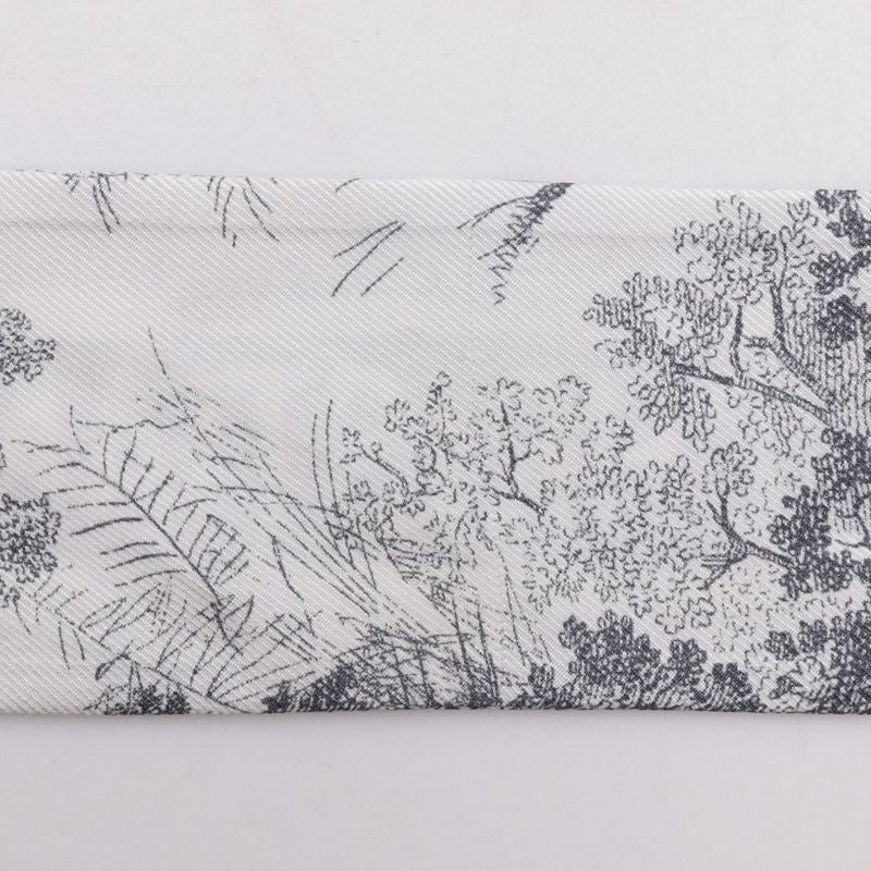 [dior] Christian Dior Mitzah Toile De Jouy Sauvage Ribbon Scarf 15jou106i602