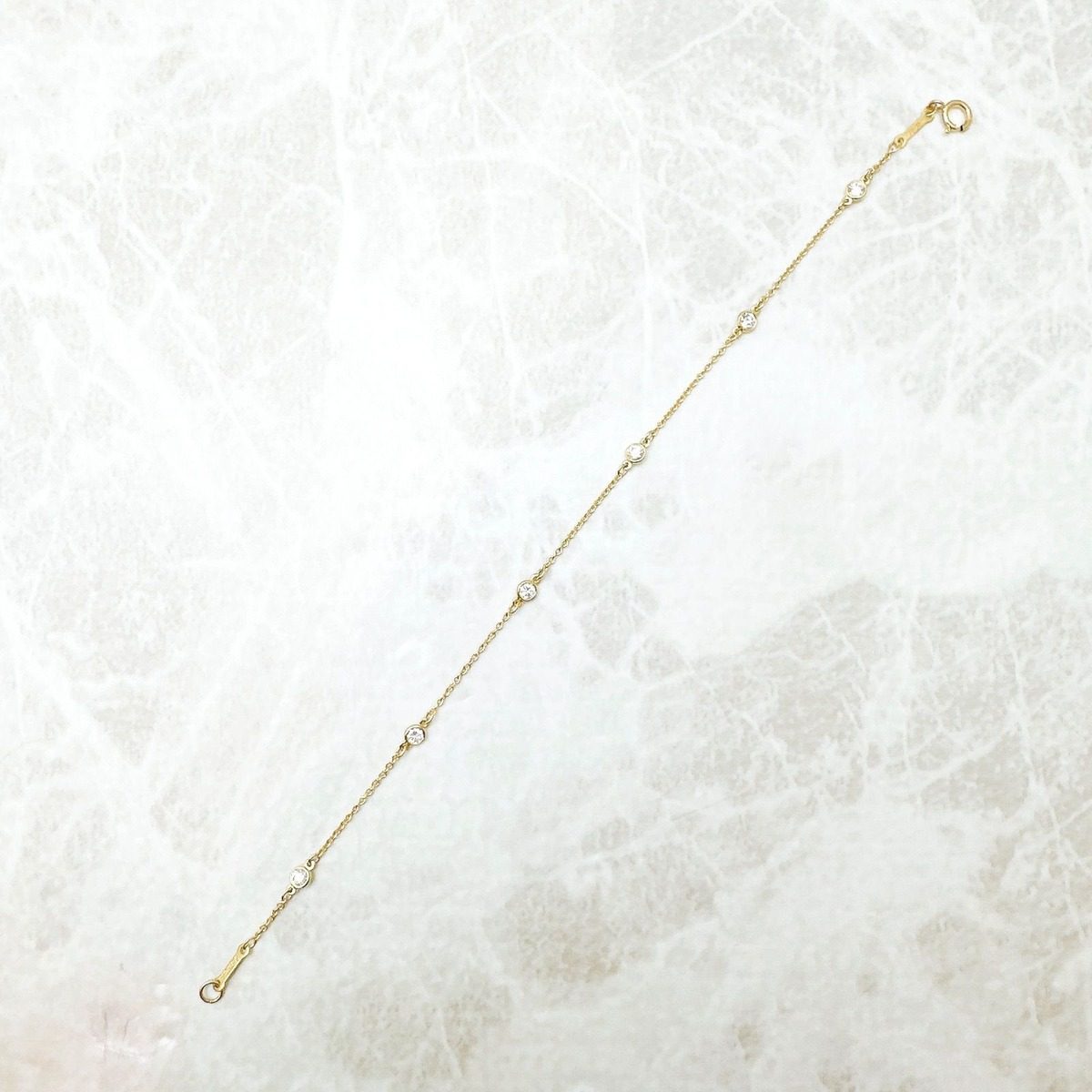 Tiffany & Co by the Yard Yellow Gold Bracelet 18 cm — view 4