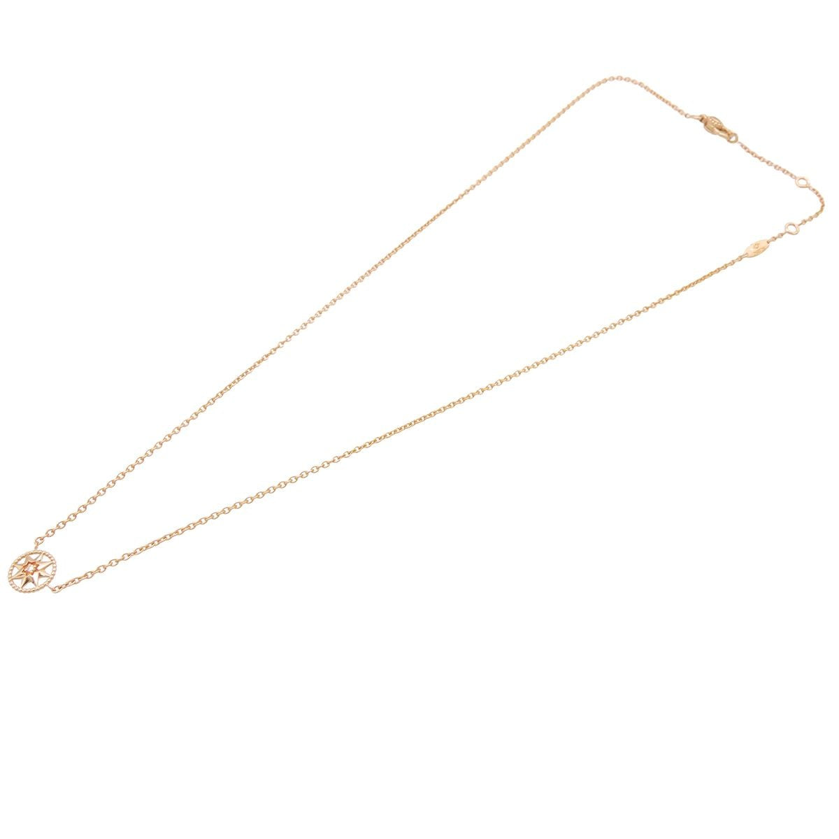 Dior Rose Des Vins Necklace Yellow Gold 18k Diamond — view 4