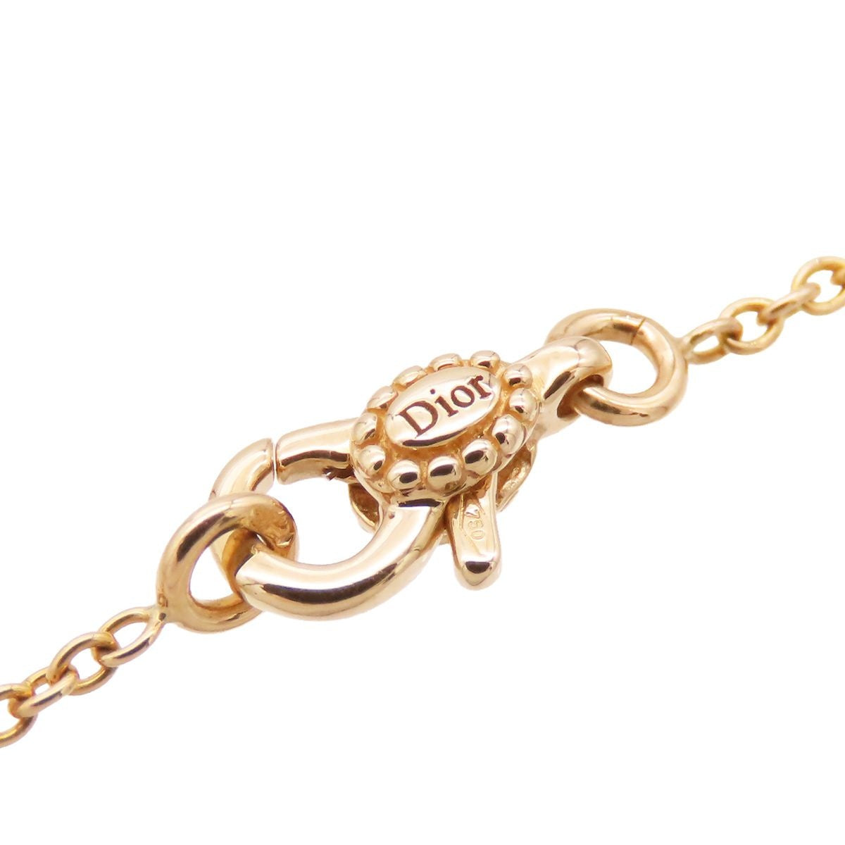 Dior Rose Des Vins Necklace Yellow Gold 18k Diamond — view 5