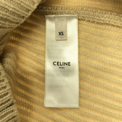 Celine - Cashmere Turtleneck Knit - XS - Ivory - Women's