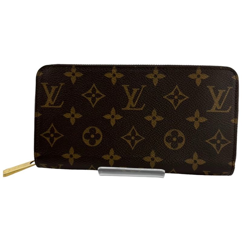 Louis Vuitton M60017 Monogram Round Zipper Zippy Wallet Long Wallet Louis