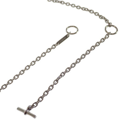 [SA Rank] Hermes Carrousel Necklace H077325 Metal Buffalo Horn Black Blue