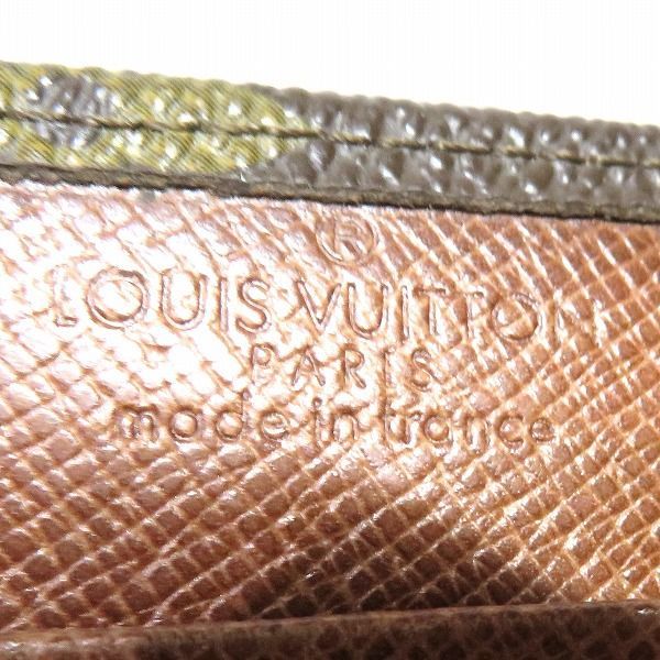 Louis Vuitton Monogram W Hook Porte Monebier M61660 Bifold Wallet Unisex