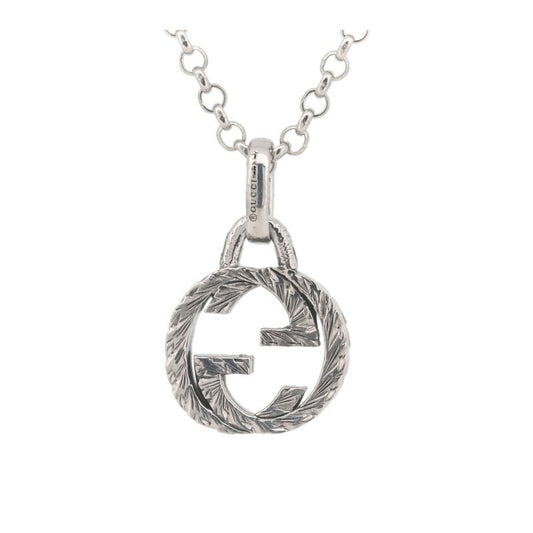 Gucci Interlocking Necklace AG 925 SV