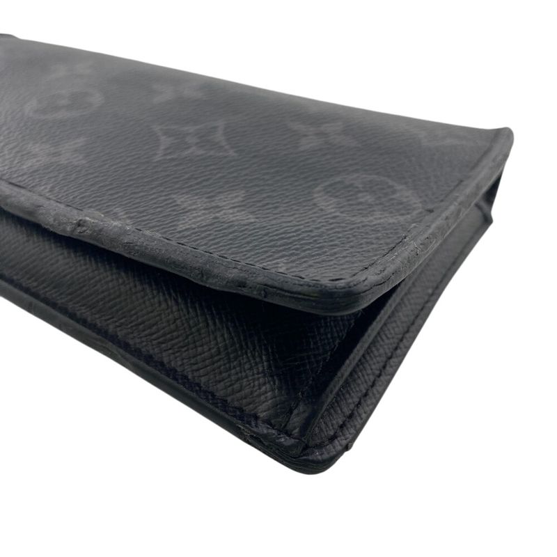 Louis Vuitton M61697 Portefeuille Brazza Long Wallet Monogram Eclipse Long
