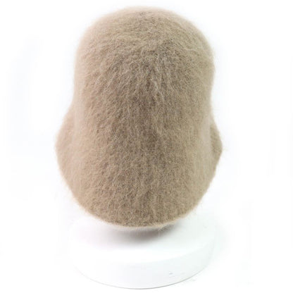 Louis Vuitton 2024 M1184s LV Fluffy Hat Mohair Wool Logo Embroidery Bucket Hat