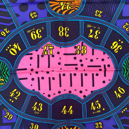 Hermes Carre 90 Jeu De Soie Silk Game